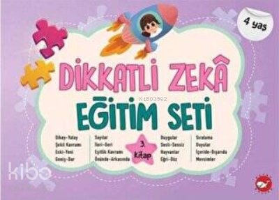Dikkatli Zeka Eğitim Seti 3. Kitap (4 Yaş) - Neşe Duran