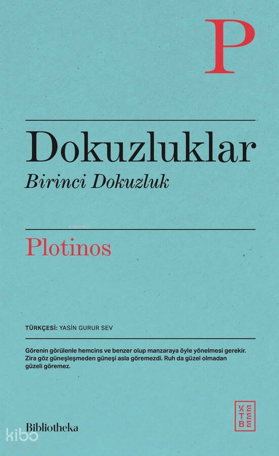 Dokuzluklar - Plotinos