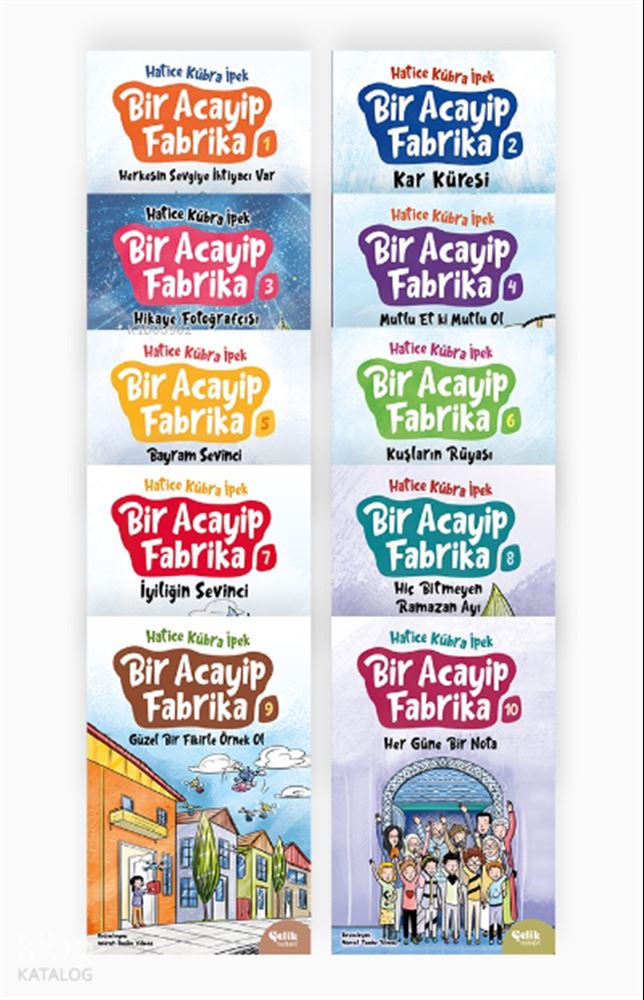 BİR ACAYİP FABRİKA - DEĞERLER EĞİTİMİ(10 KİTAP TAKIM)