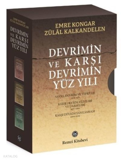 Devrimin ve Karşı Devrimin Yüz Yılı Seti - 3 Kitap Takım - Kutulu - Emre Kongar