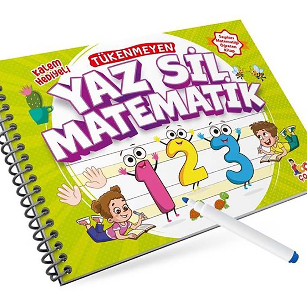 TÜKENMEYEN YAZ SİL MATEMATİK (SPİRALLİ)