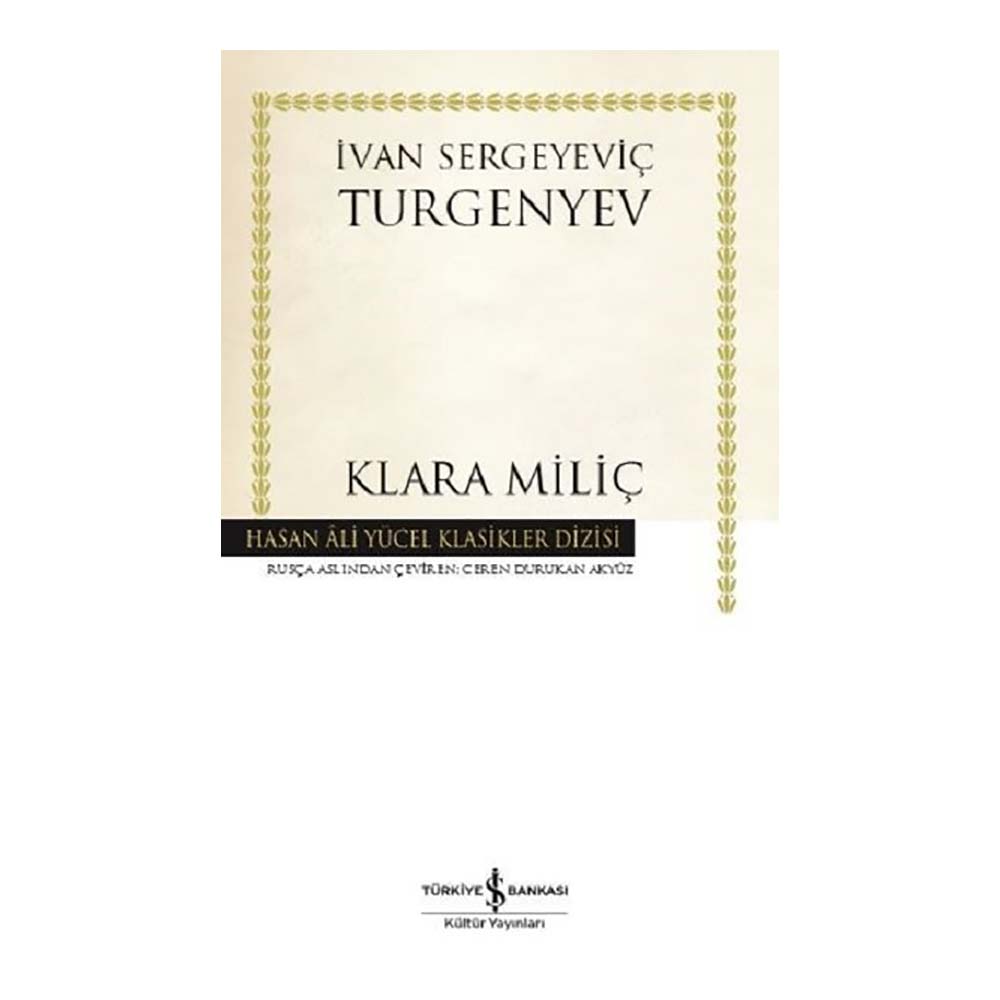 KLARA MİLİÇ / TURGENYEV
