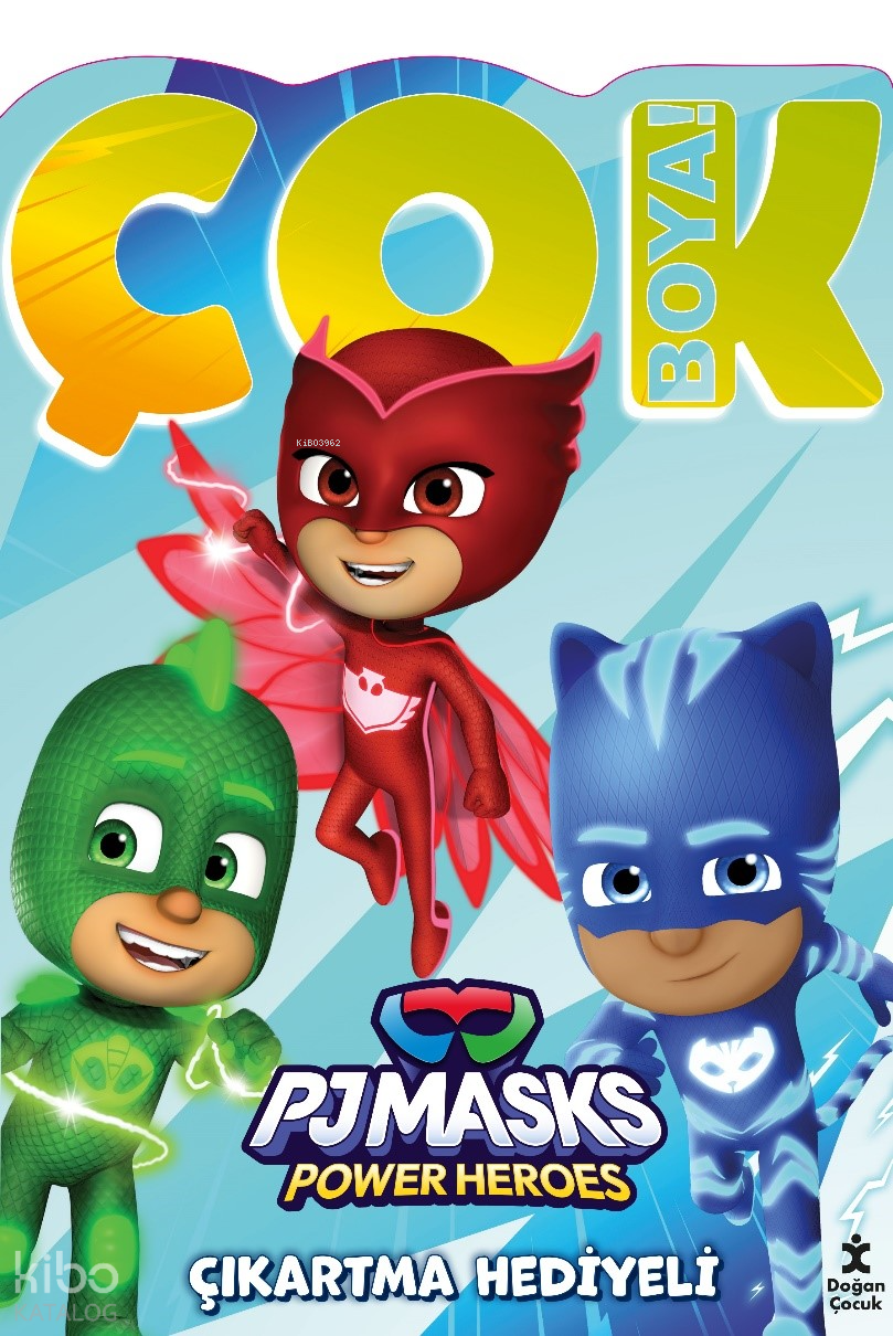 ÇOK BOYA - PJMASKS DEV ÇIKARTMA HEDİYELİ