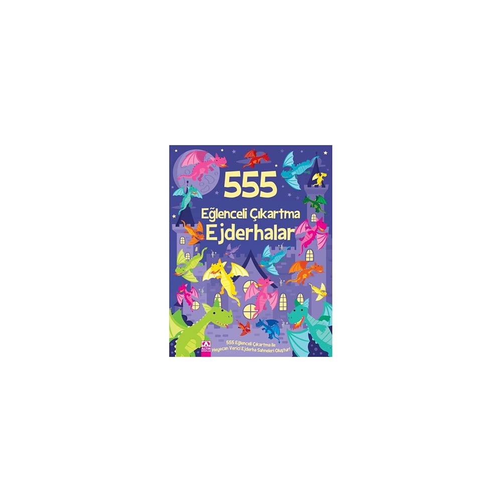 555 EĞLENCELİ ÇIKARTMA - EJDERHALAR