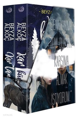 Kar Küresi Serisi Seti - 2 Kitap Takım-Kutulu - Beyza Alkoç