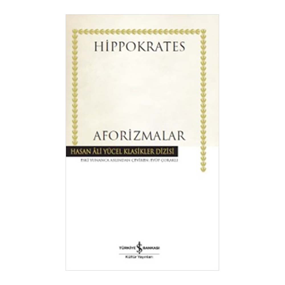 AFORİZMALAR / HİPPOKRATES