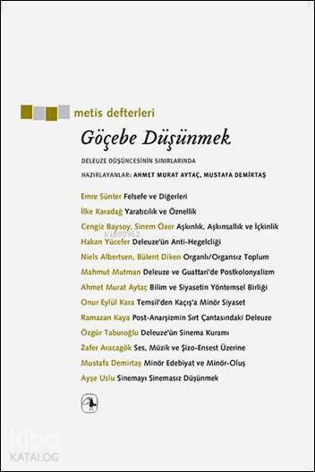 Göçebe Düşünmek