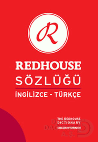 REDHOUSE SÖZLÜĞÜ İNGİLİZCE - TÜRKÇE (B.BOY.KIRMIZI RS003)