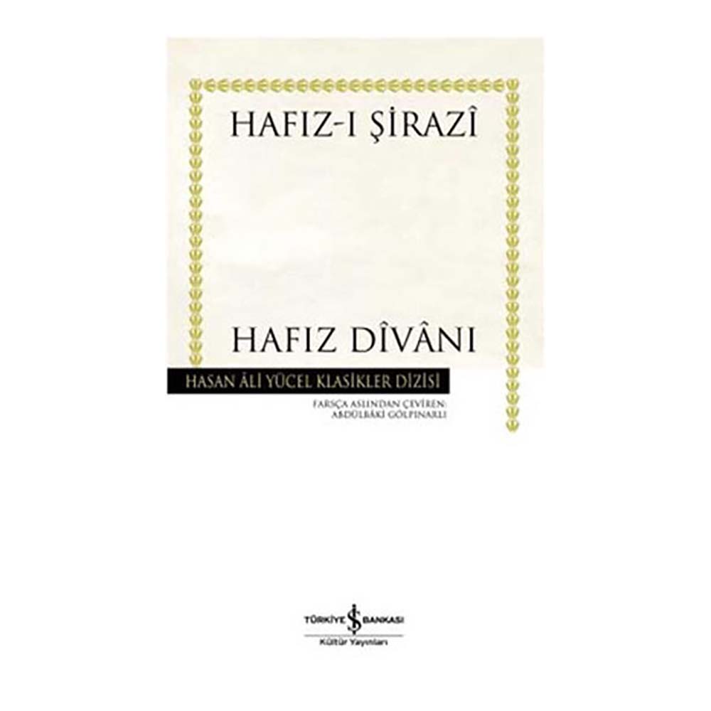 HAFIZ DİVANI - HAFIZ-I ŞİRAZİ K.KAPAK