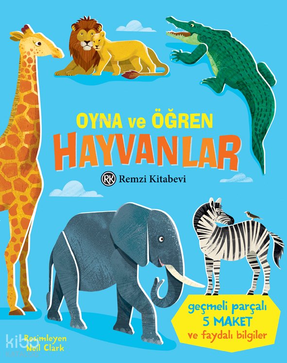 Oyna ve Öğren - Hayvanlar (Ciltli)