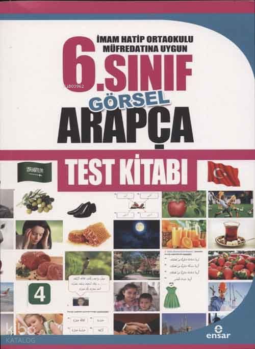 İmam Hatip Ortaokulu Müfredatın Uygun 6. Sınıf Görsel Arapça Test Kitabı - Abdullah Özer