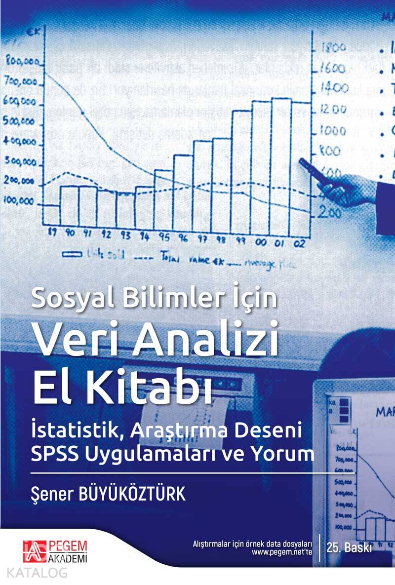 Sosyal Bilimler İçin Veri Analizi El Kitabı - Şener Büyüköztürk