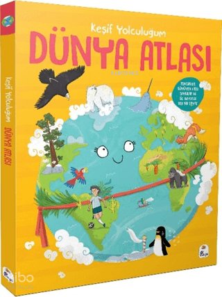 Keşif Yolculuğum - Dünya Atlası (Ciltli) - Anja De Lombaert