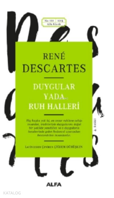 Duygular Ya Da Ruh Halleri - Rene Descartes