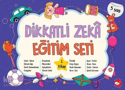Dikkatli Zeka Eğitim Seti 5 Yaş - 1.Kitap
