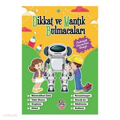 Dikkat ve Mantık Bulmacaları Yeşil Kitap