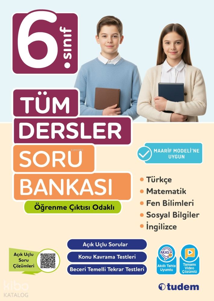 6. SINIF TÜM DERSLER SORU BANKASI(YENİ SİSTEM)