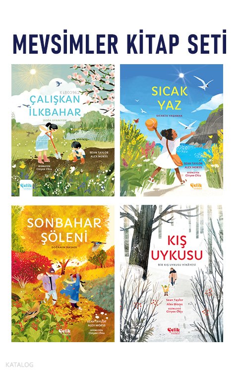 Çocuklar için Mevsimler Kitap Seti - Sean Taylor