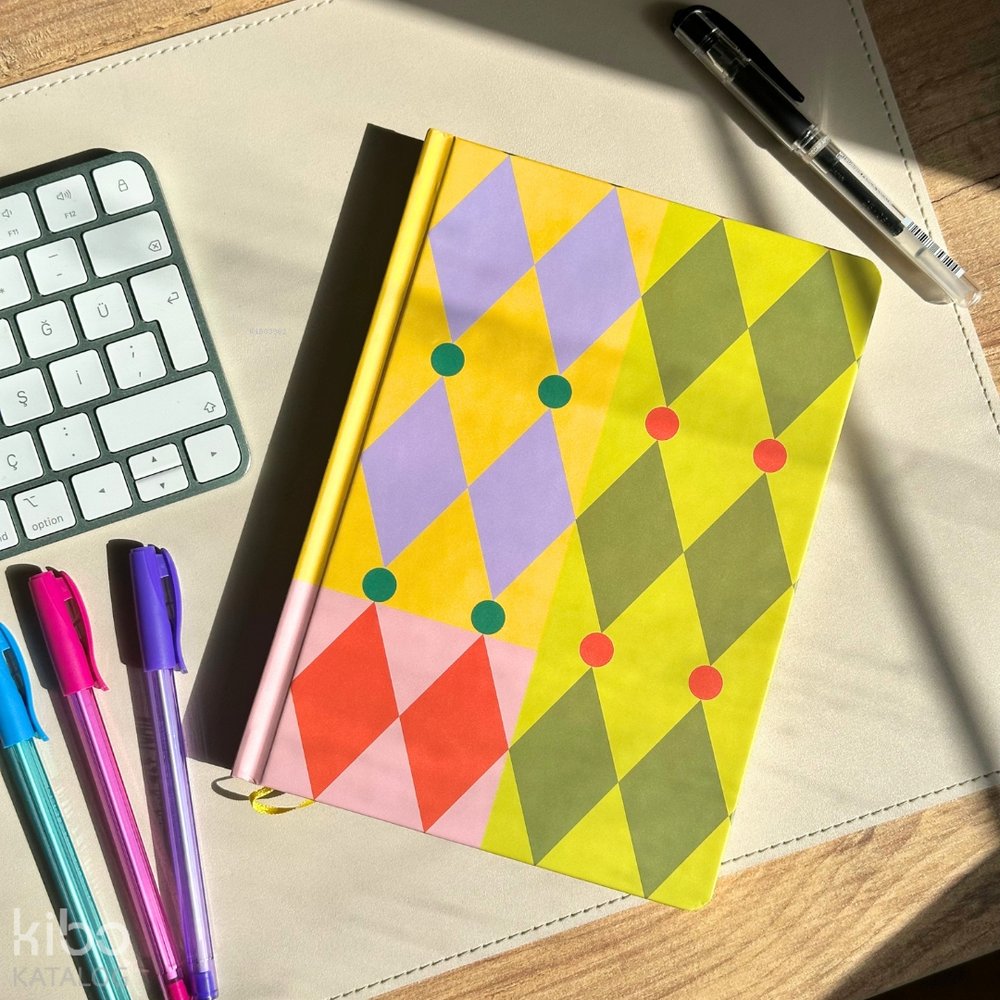 Karavan Çocuk Form: Noktalı, Lüks, Ciltli Notebook