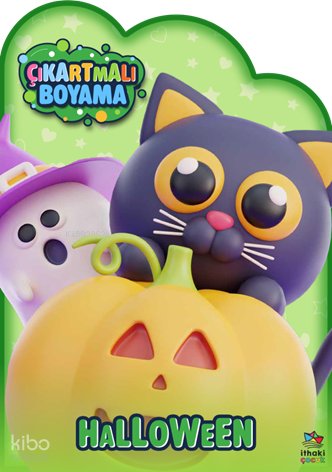 Halloween Zamanı – Çıkartmalı Boyama Kitabı