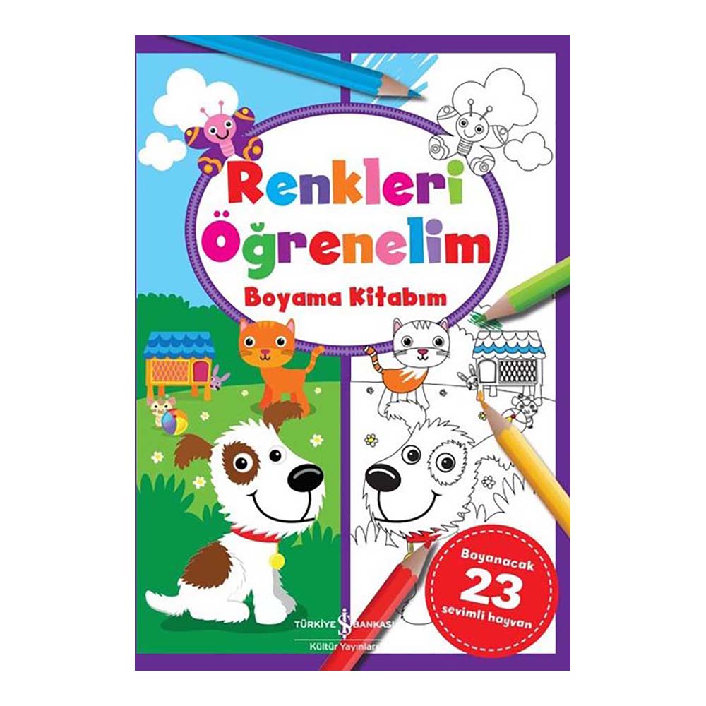 RENKLERİ ÖĞRENELİM BOYAMA KİTABIM