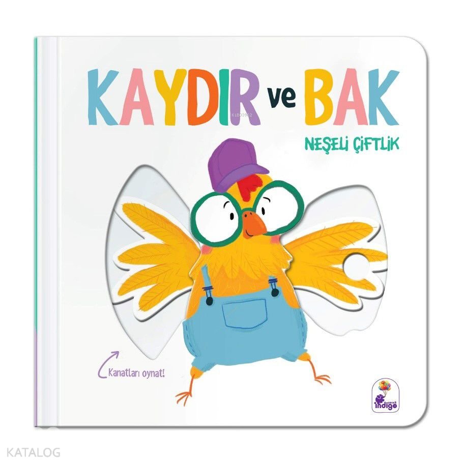 Kaydır ve Bak - Neşeli Çiftlik (Ciltli)
