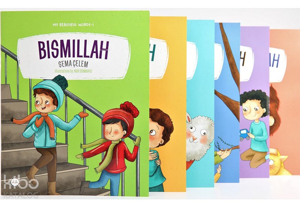 My Beautiful Words 6 Books (Benim Güzel Kelimelerim 6 Kitap) İngilizce - Sema Çelem