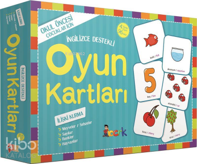 OYUN KARTLARI - İLİŞKİ KURMA (KUTU) İNGİLİZCE DESTEKLİ
