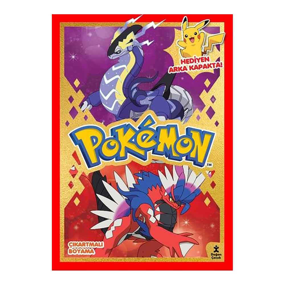 PARTİ ZAMANI BOYAMA - POKEMON