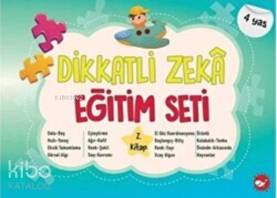 Dikkatli Zeka Eğitim Seti 2. Kitap (4 Yaş) - Neşe Duran