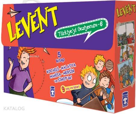 Levent Türkiyeyi Geziyorum 6 Set (5 Kitap) - Mustafa Orakçı