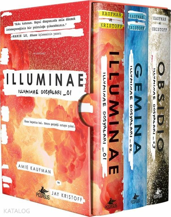 İlluminae Dosyaları Serisi - Kutulu Set (3 Kitap) - Amie Kaufman
