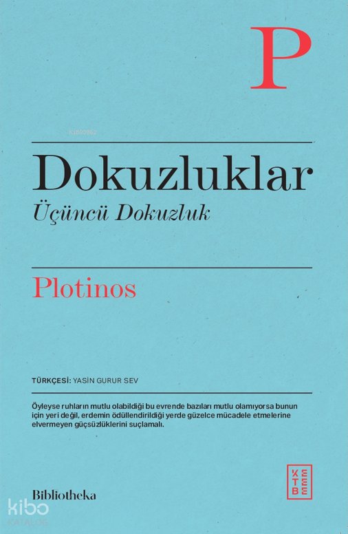 Dokuzluklar - Plotinos