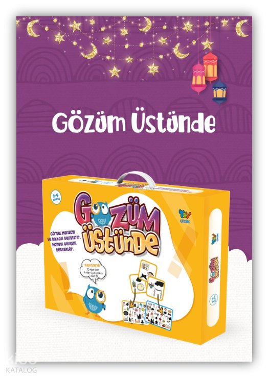 Gözüm Üstünde Etkinlik Seti