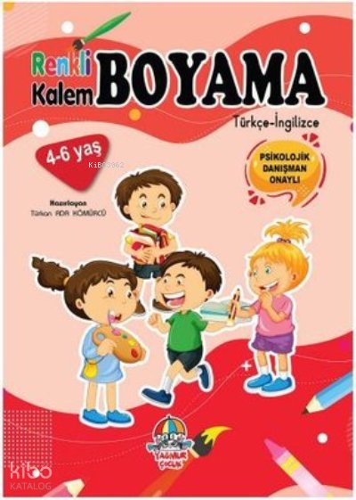 Çocuklar - Renkli Kalem Boyama