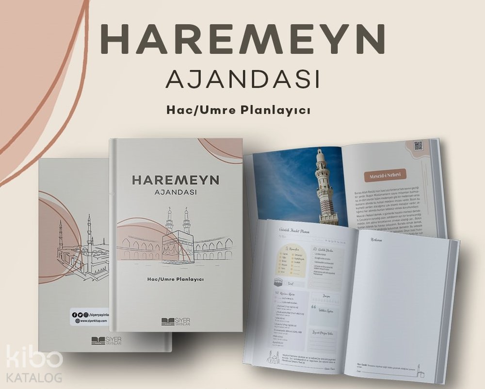 Haremeyn Ajandası Hac - Umre Planlayıcı (Ciltli) - Muhammed Emin Yıldırım