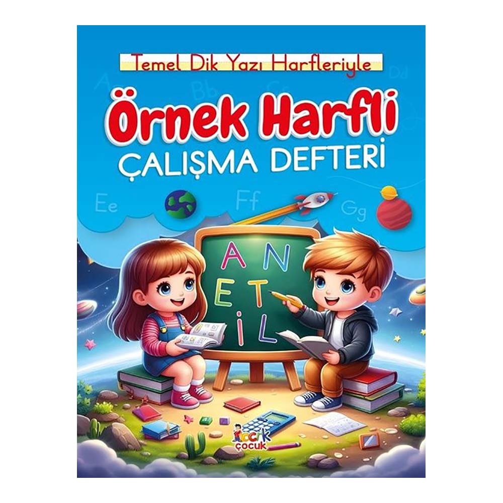 ÖRNEK HARFLİ ÇALIŞMA DEFTERİ (A4 EBAT)