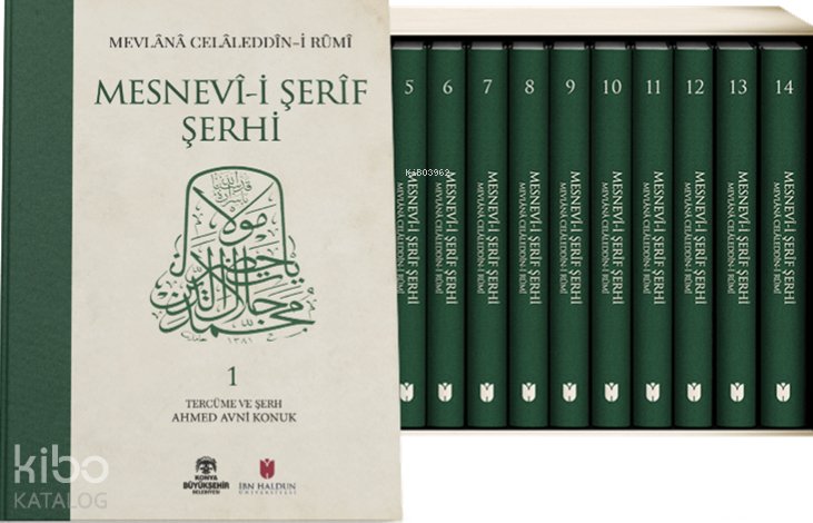 Mesnevî-i Şerîf Şerhi 14 Cilt (Ciltli - Kutulu)