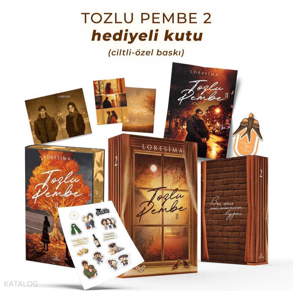 Tozlu Pembe 2 (Özel Baskı - Kutulu - Yan Boyamalı) - Loresima