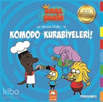 Komodo Kurabiyeleri! - Kral Şakir İlk Okuma Kitabım 18 - Varol Yaşaroğlu