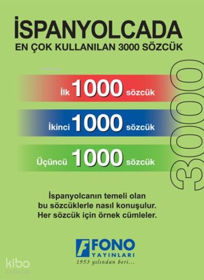 İspanyolcada En Çok Kullanilan 3000 Sözcük - Kolektif