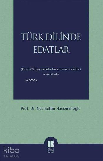 Türk Dilinde Edatlar