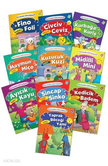 HİKAYELERLE DİNİ DEĞERLER SETİ 10 KİTAP