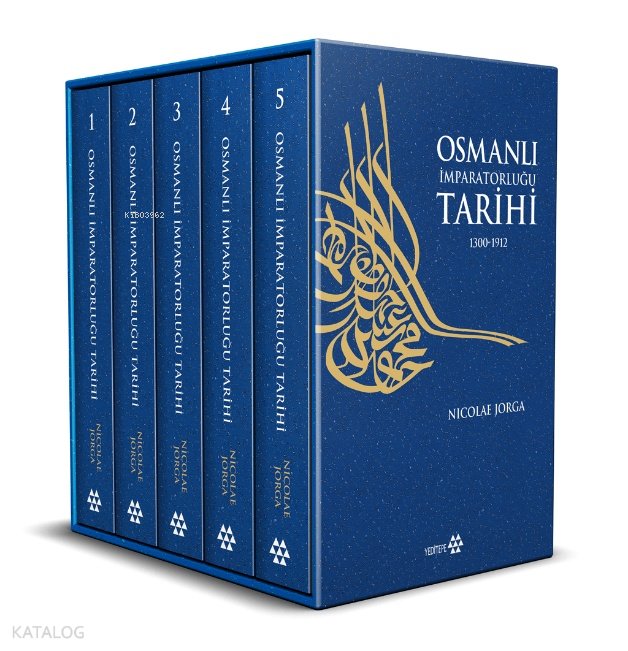 Osmanlı İmparatorluğu Tarihi 1300 -1912 (5 Cilt) - Nicolae Jorga