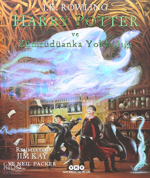Harry Potter ve Zümrüdüanka Yoldaşlığı- 5 (Resimli - Özel Baskı - Ciltli)