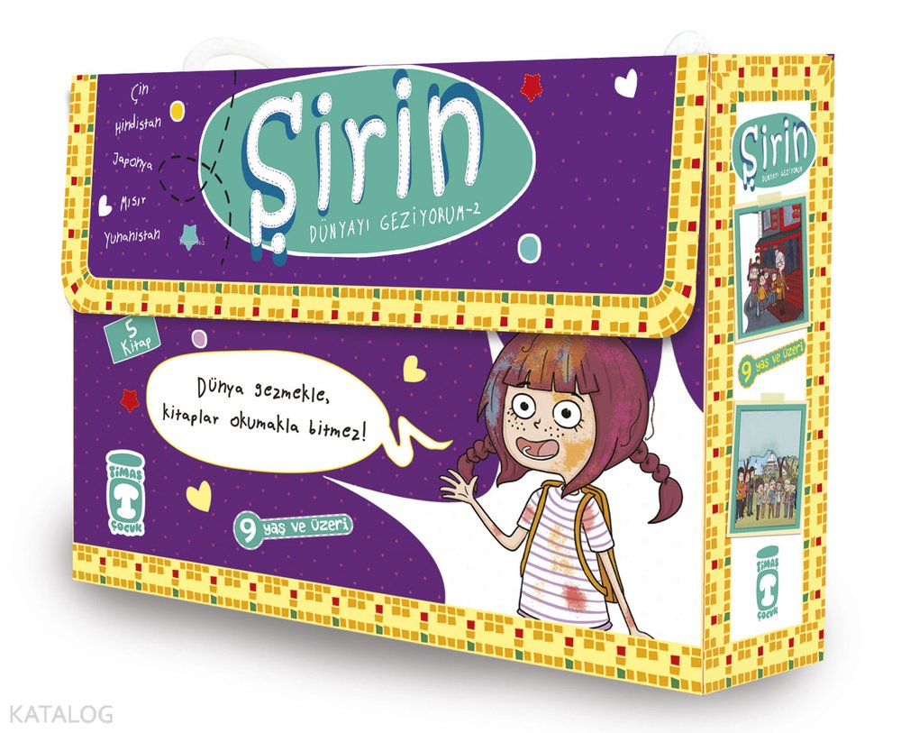 Şirin Dünyayı Geziyorum Seti 2 (5 Kitap)