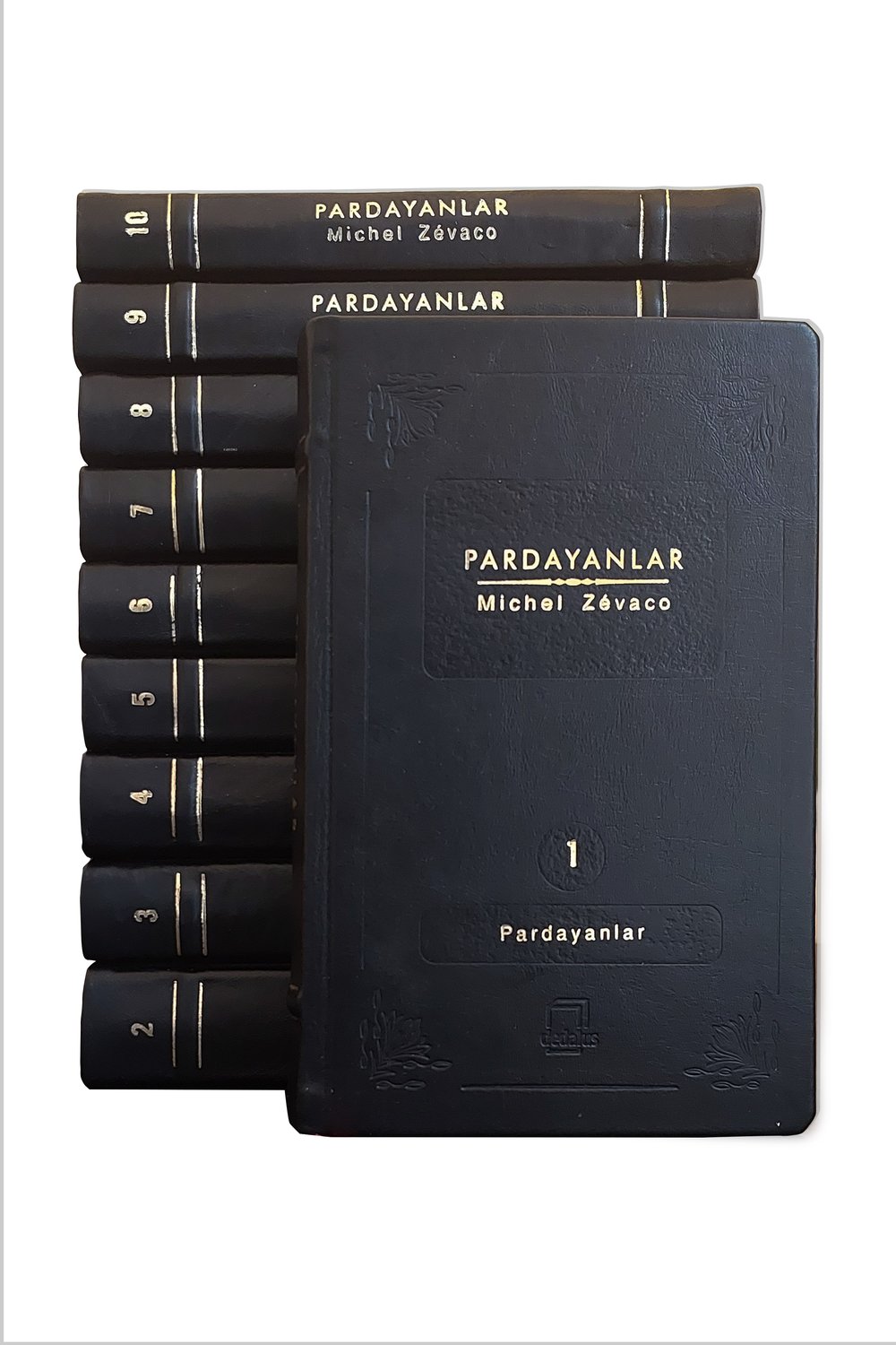 Pardayanlar (10 Cilt Takım) (Özel Baskı-Siyah) - Michel Zevaco