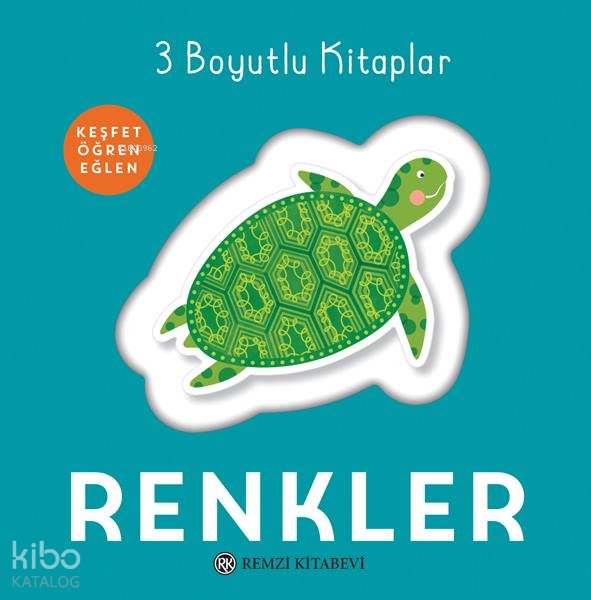 Renkler - 3 Boyutlu Kitaplar