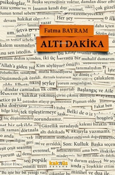 Altı Dakika - Fatma Bayram