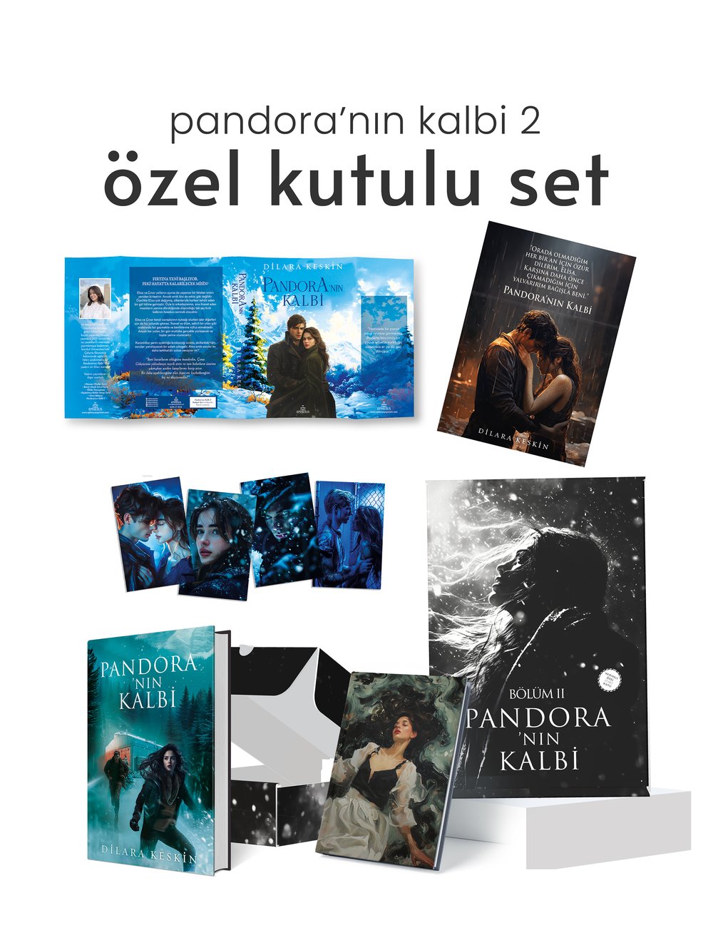Pandora’nın Kalbi 2 - Hediyeli Özel Kutu - Dilara Keskin